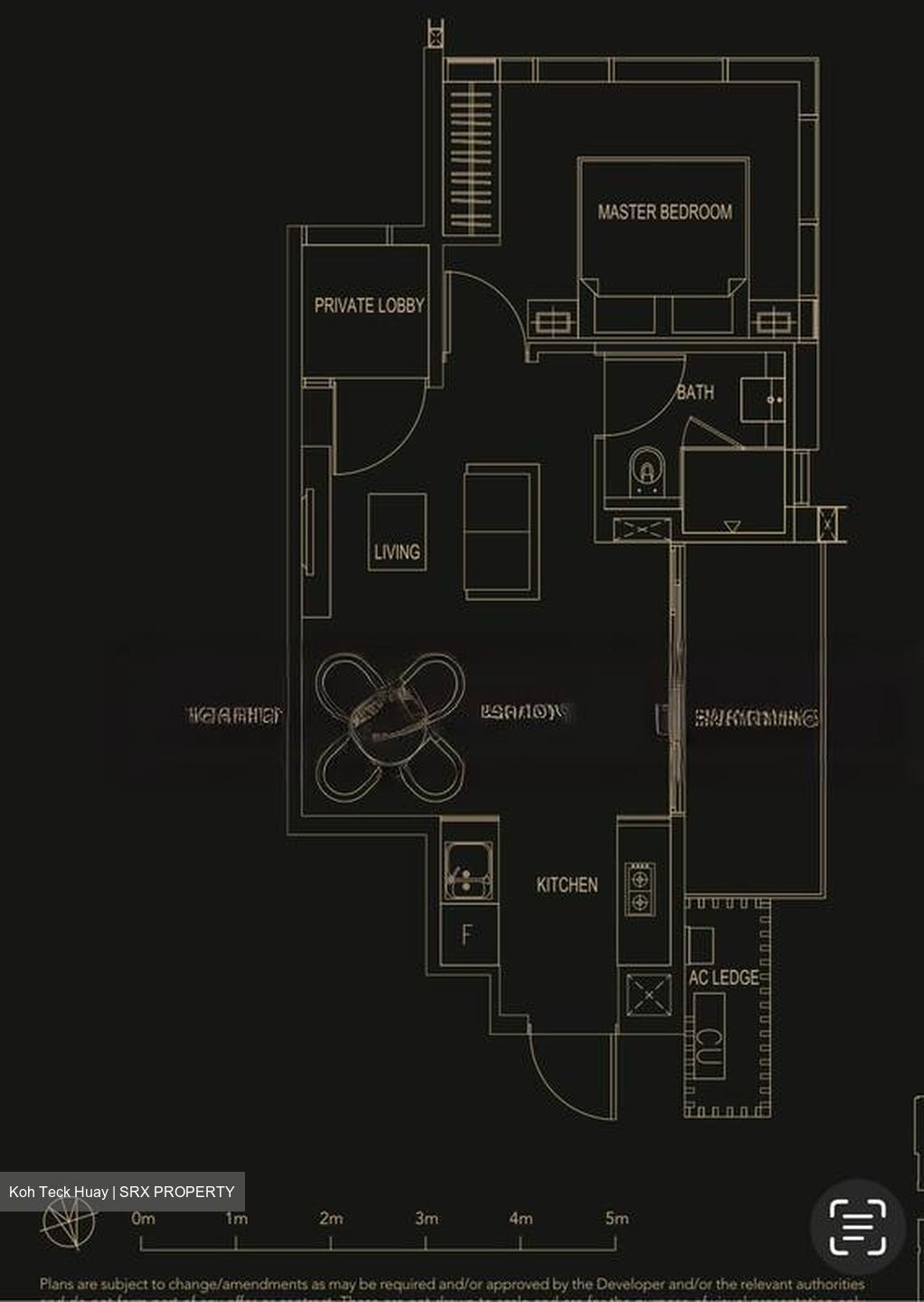 8 Hullet (D9), Apartment #461008671